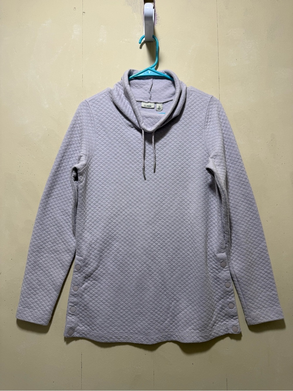L.L. Bean Quilted Mock Neck Pullover - Women’s Sz XS